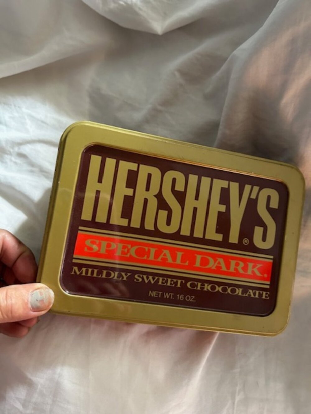 🍋‍🟩 Hersheys special dark metal tin collectible box - Picture 5 of 6